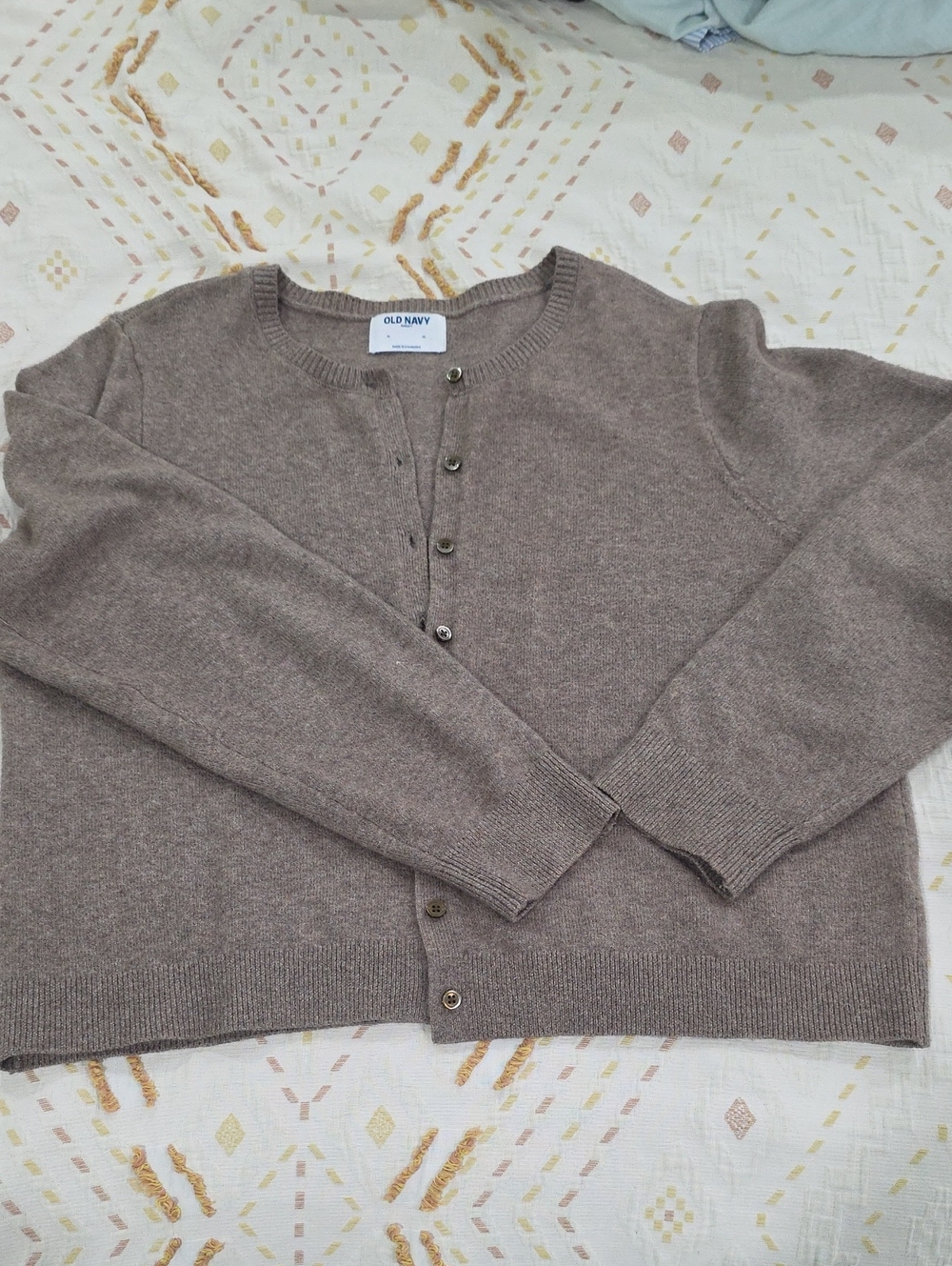 Old Navy Taupe Cardigan